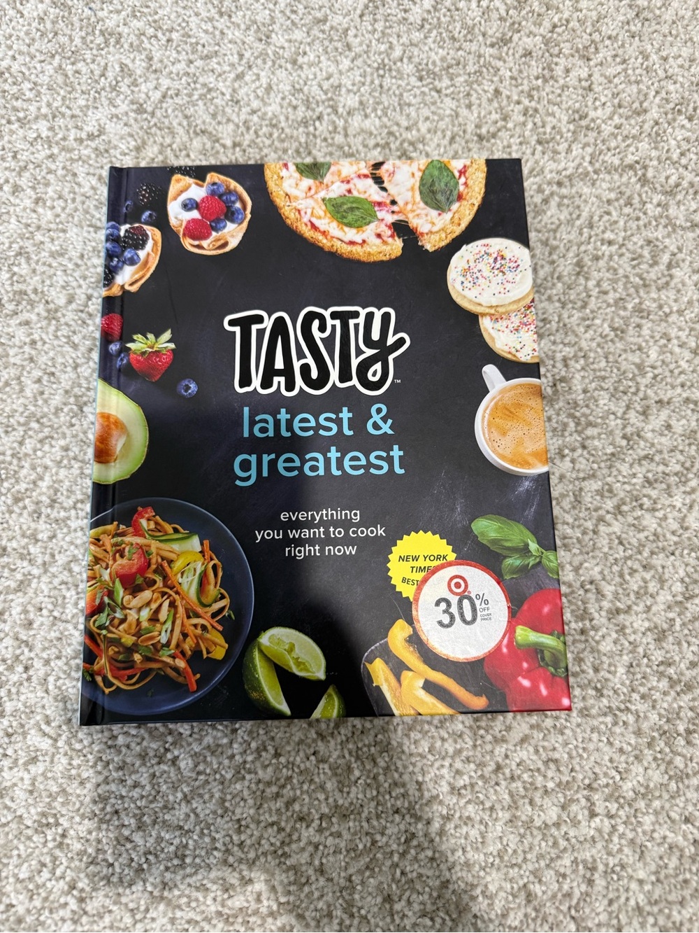 Tasty Latest & Greatest Cookbook/Recipebook NWT - Never Used - Delicious Recipes